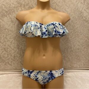 Victoria's Secret Tie-Dye Ruffle Bikini